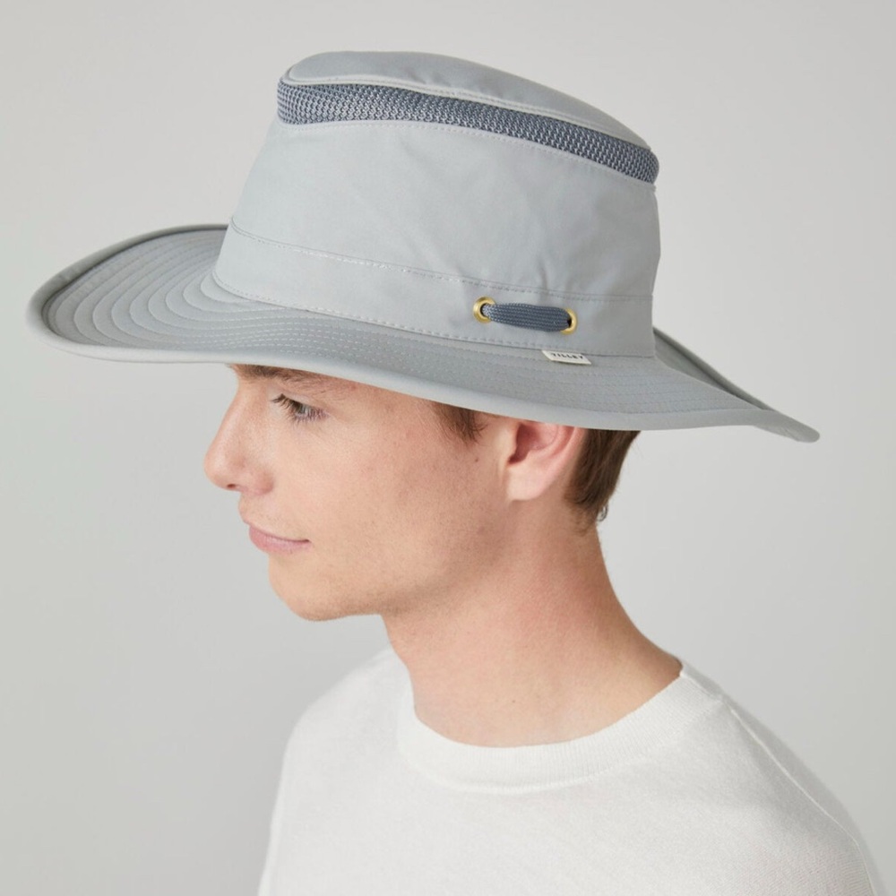 NWT Tilley Airflow Safari hat - LTM6 Airflo Broad Brim Hat - Picture 2 of 8